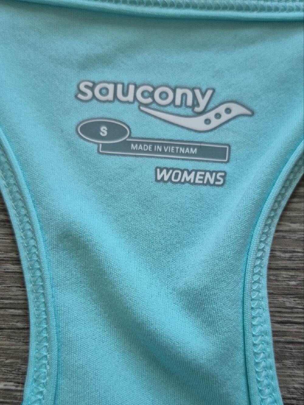 Saucony Women's Teal Racerback Performance Tank - Picture 2 of 6
